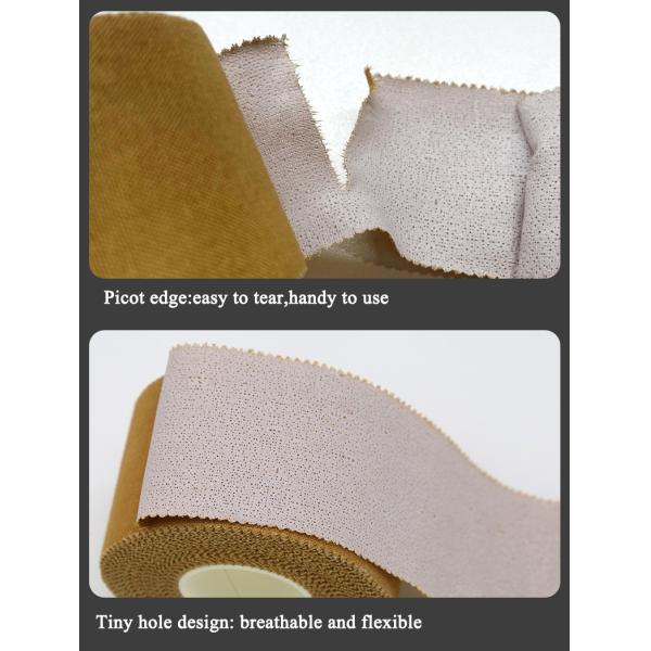 Cubra con cinc el óxido que el color de piel de la cinta adhesiva enyesa el 1.25cm*13.7m médico perforado de seda