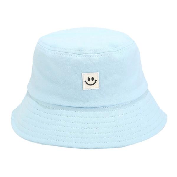 Women Smile Print Muts Fisherman Bucket Hat Casquette Sunscreen Outdoor Sombrero