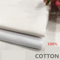 Tissu de travail étirable à deux voies en coton, à faible rétrécissement, à couleur rapide à laver et à frotter