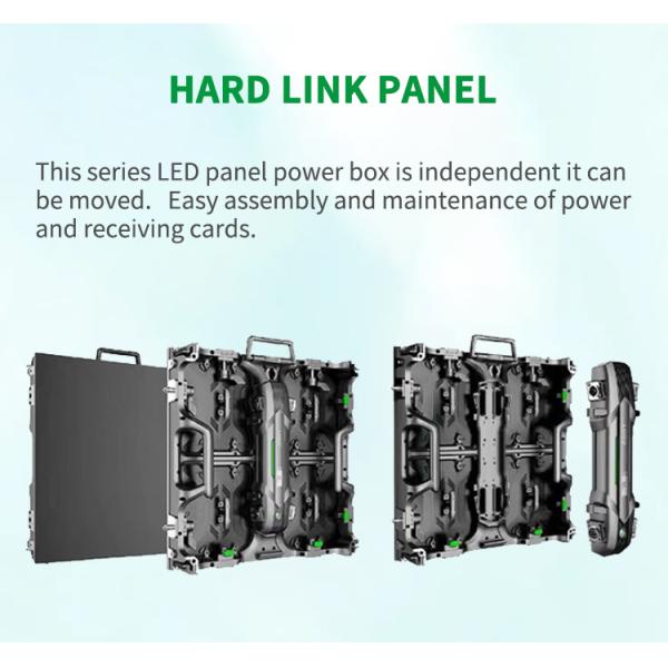 Tamaño de gabinete personalizable 500X500mm/500X1000mm Alto brillo P2.6 P2.9 P3.91 P4.81 Panel Led para pantalla de alquiler al aire libre