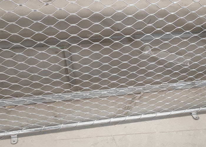 Обрамленная изготовлением на заказ сетка веревочки кабеля для ограждать не ржавея провод 2.0mm