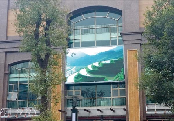 P8 outdoor LED Billboards Pixel Density 15625 , Digital Advertising LED Display advertising led screen