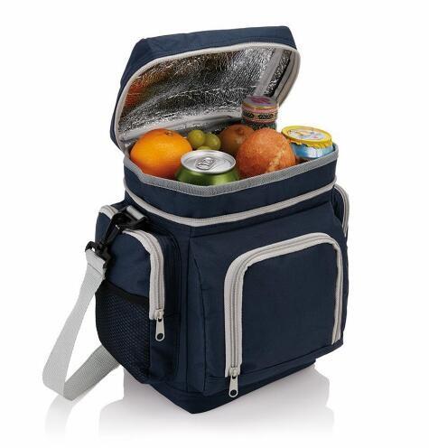 Customized Polyester Cooler Bag , Waterproof Insulated Picnic Cooler Bags
