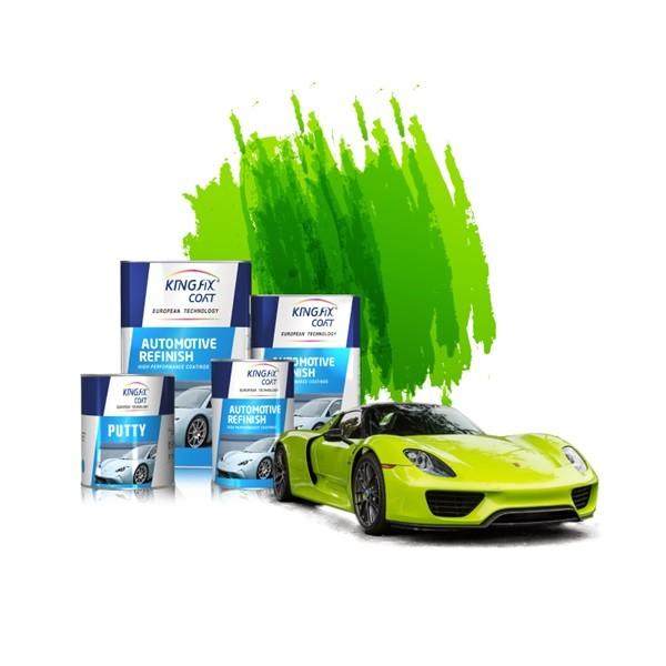 Transparent Medium Solid Car Paint Hardener Slow Drying Automotive Paint With Hardener