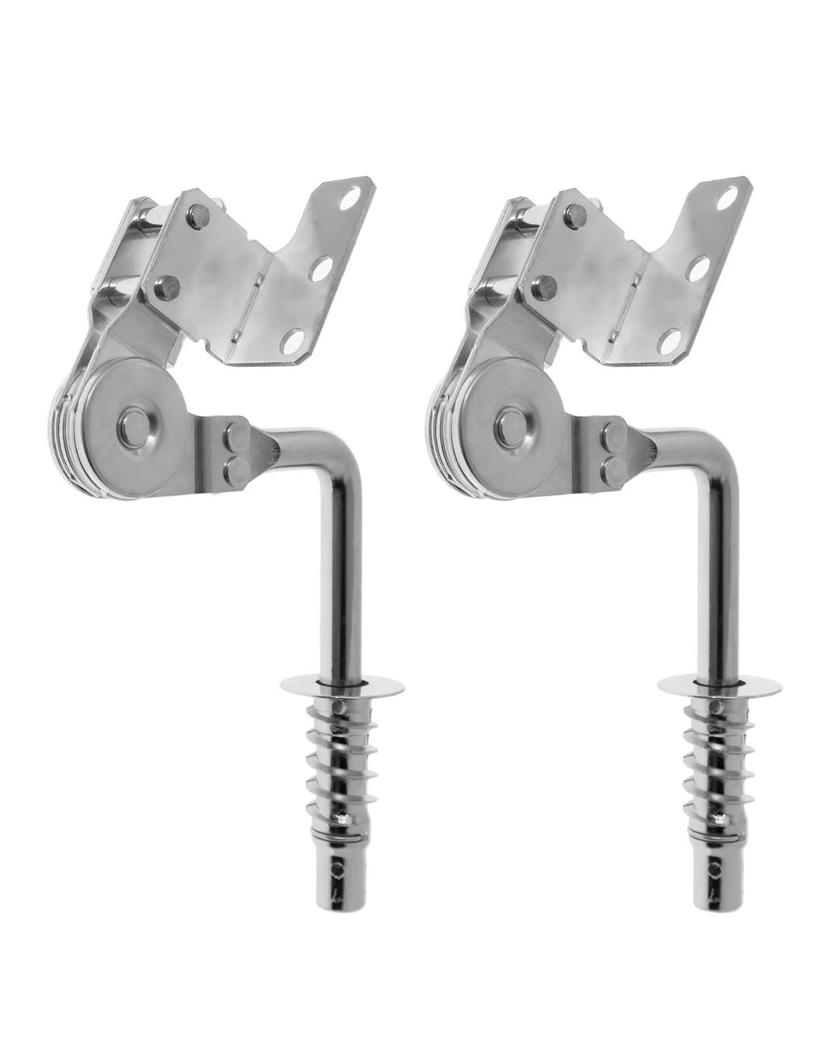 Adjustable Angle Sofa Bed Headrest Mechanism Stainless Steel Aluminum 35mm Accessory School Industrial Hospital Home Furniture