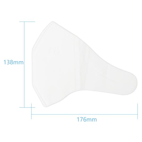 3D Design Disposable Mouth Mask Anti Pollution Soft Breathable Skin Friendly