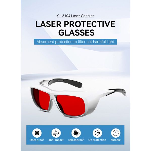 LASER PROTECT GLASSES safety glasses laser protection glasses laser protect glasses laser glasses 266nm 488nm 532nm 200-540nm Laser  laser protection lenses laserprotective sheet laser protection