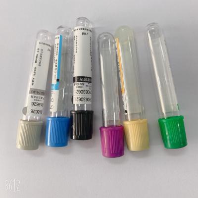 Tubo profissional da coleção do sangue do vácuo do Oxalate do potássio do fluoreto de sódio