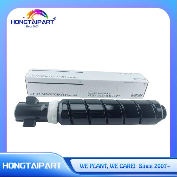 Toner Cartridge-Black NPG73 NPG-73 GPR57 GPR-57 C-EXV53 0473C003 for Canon iR 4525 4535 4545 4551 DX 4725 4735 4745 4751 1000g Copier Part HONGTAIPART