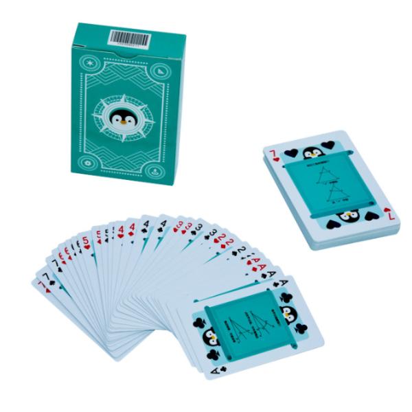 Фронт и назад обе стороны напечатал игральные карты C2S бумажные для рекламы