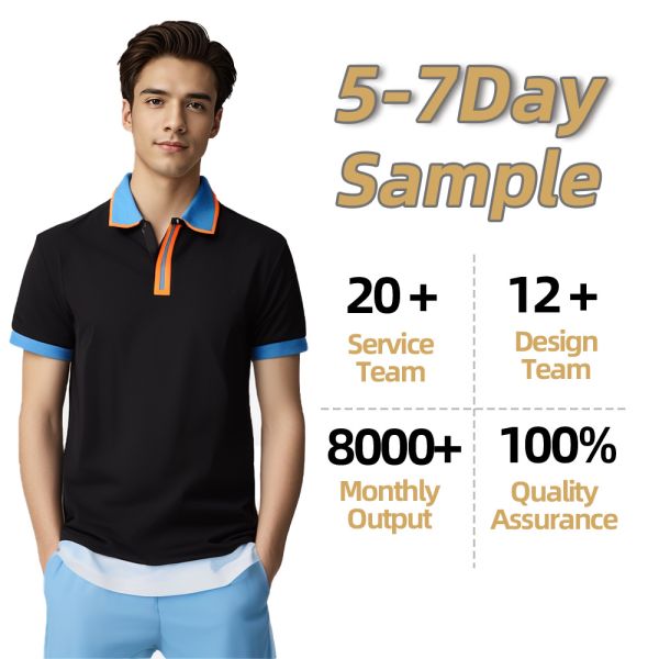Wholesale Uniform Blank Men's Polo Shirts Custom Embroidered Logo Polo T Shirts