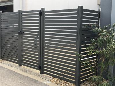 OEM / ODM Aluminium Profile Gate Fence Powder Coated Design Consistency
