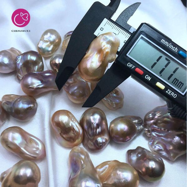 Wholesale High Quality 3A Baroque Loose Freshwater Pearls Natural Cultured White Pink Purple for DIY Pearl Earrings