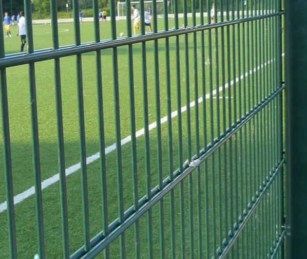 Гальванизированный двухсторонний зеленый винил покрыл загородку Ral 6005 сада провода