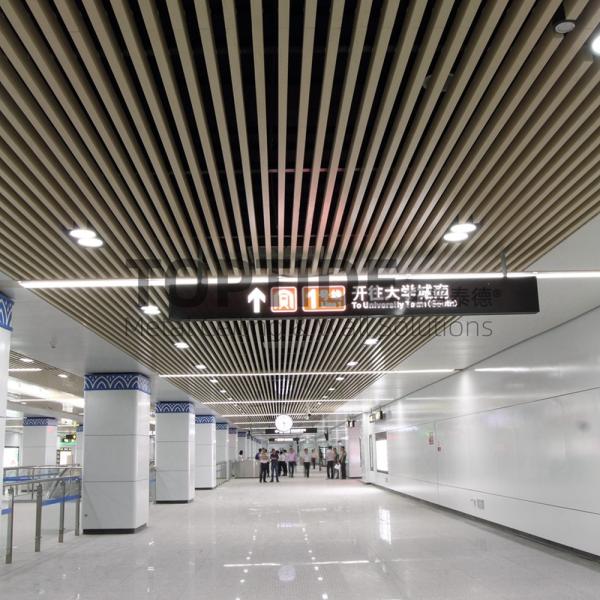 Construction Materials Fireproof Ceiling Board Soundproof Decorative Suspended Metal False Ceiling