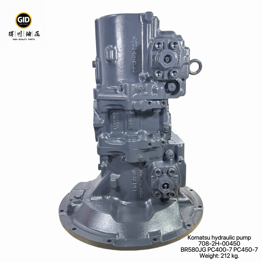 Komatsu BR580JG Compatible High Strength Cast Iron Excavator Main Pump with Precision Components