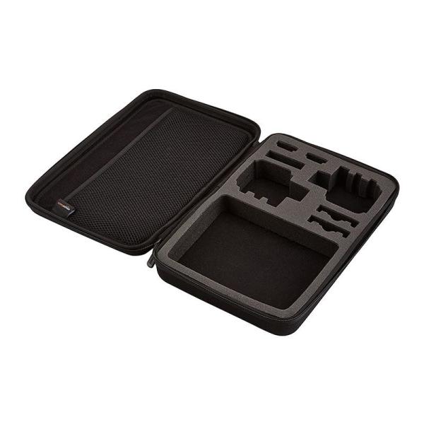 Large Gopro Carrying EVA Tool Case Velvet Lining Silk Screen Logo