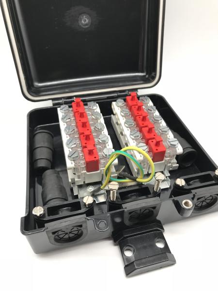 Módulo STB IP55 sin protección, módulo VX de 10 20 pares para interior/exterior