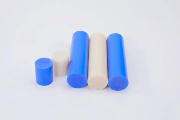 100% Solid HDPE Polyethylene Rods Raw Material Extrusion