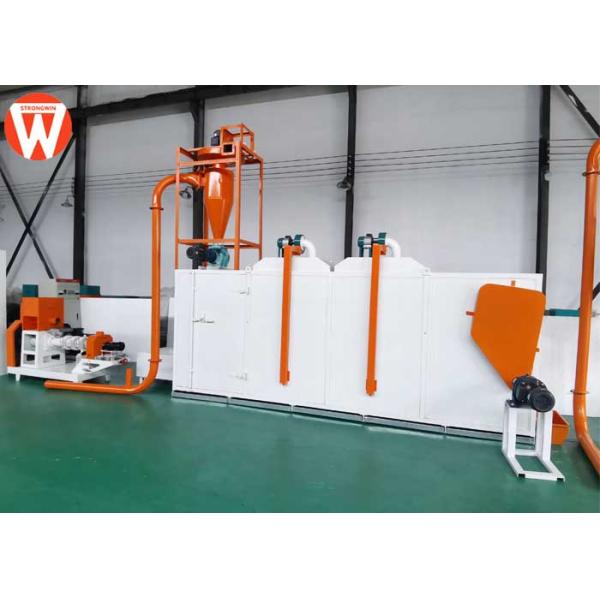 Shrimp Food Fish Feed Production Equipment 200kg/H 90KW 380V