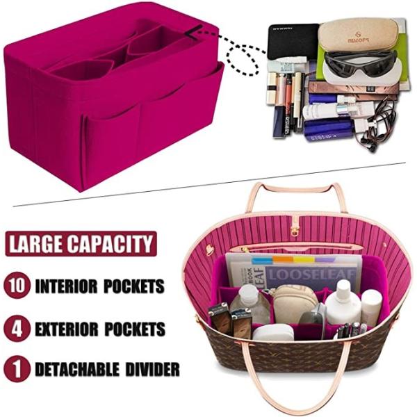 Light Pink LV Speedy Neverfull Genuine Leather LV Handbags 22*12*14cm