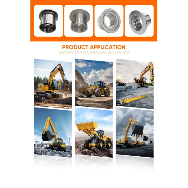 Precision Bearings Wear Resistant Steel Excavator Bucket Bushing