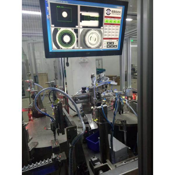 Stainless Steel Valve Assembly Machine 0.4--0.6Mpa For Tire Main Components