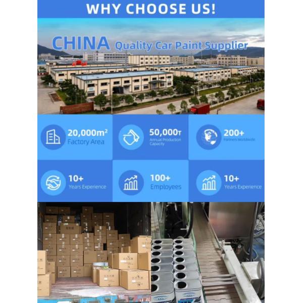 Авторемонтная краска с низким содержанием ВОК Желтая жемчужная кристаллическая краска для автомобилей Ультрафиолетоустойчивый поставщик