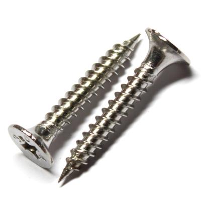 304 Stainless Steel Drywall Screws Phillips Recess Flat Head Fine Thread Drywall Screws