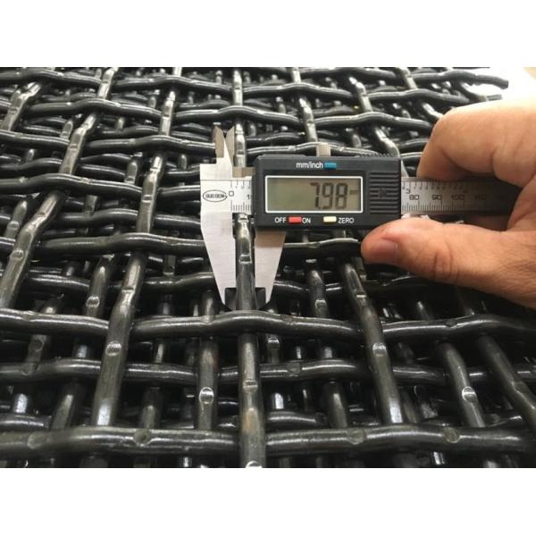 SS 304 304l 316 316L Stainless Steel Crimped Mine Screen Wire Mesh