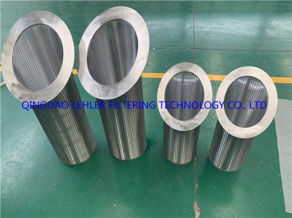 Stainless Steel Wedge Wire Screen Mimimum Dia 360mm High - Precision Slot Opening