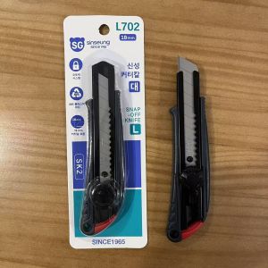 Aluminum Handle Drywall Utility Knife Lightweight Robust For Warehouse