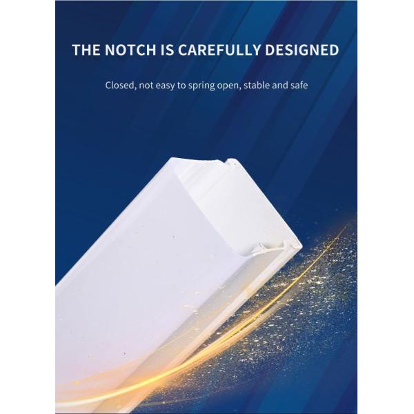 Industrial LED Lighting Plastic Lampshade PVC Plastic Extrusion PC Cover Profile Customized