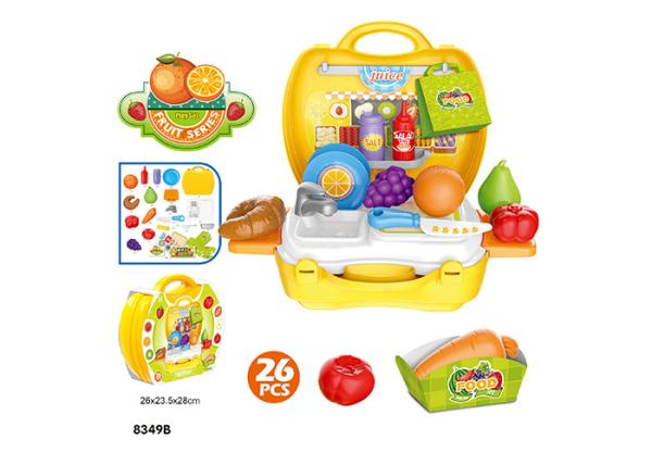 10.3 Childrens Toy Kitchen Sets , Colorful Cooking Toys For Kids 32 Pcs