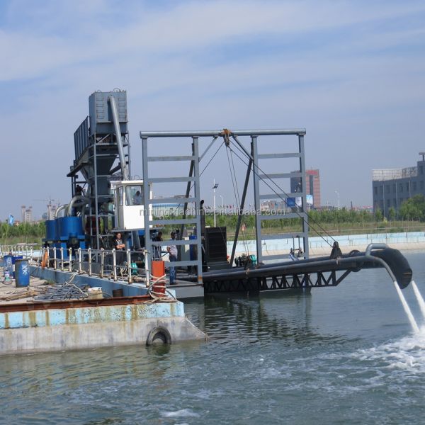 CE Certified Full Hydraulic Cutter Suction Dredger with 1200m³/h Capacity for Lake and Port Dredging