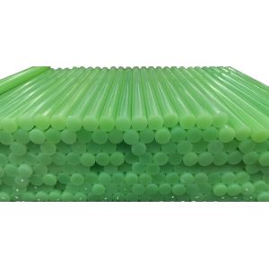Smooth Surface Polyurethane PU Round Bar Stock 300mm 500mm Length For Rollers Or