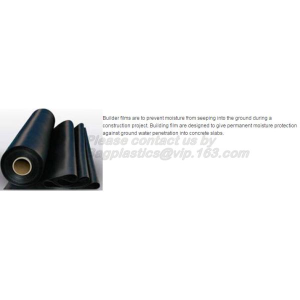Фильм ПЭ анти- конструкции пыли стеклянный, фильм в крене, фильм конструкции ЛДПЭ черный построителя, фильм построителей фильма конструкции