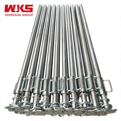Silver Steel Support Prop Flexible Adjustable Support Props For Large Span Roof Structures