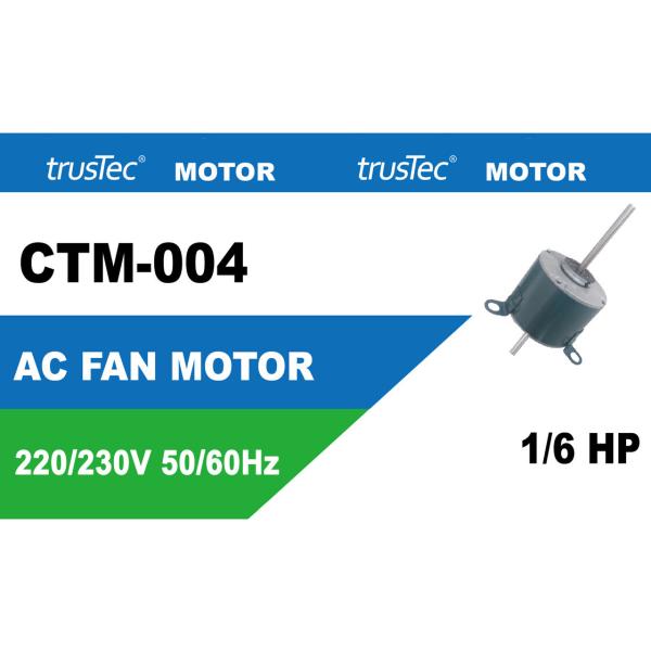 Мотор конденсатора кондиционера ГИБСОН 1/6HP CTM-004 YSK140-120-6A5 заменяет