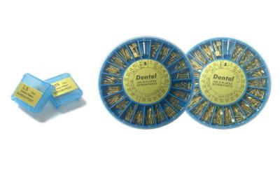 Cargo chapeado dourado dental do parafuso com o dourado 18K chapeado