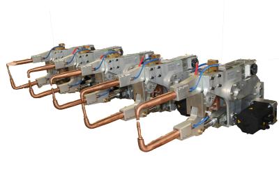 PLC Robotic Spot Welding Gun , 4.5KN Servo Gun Spot Welding