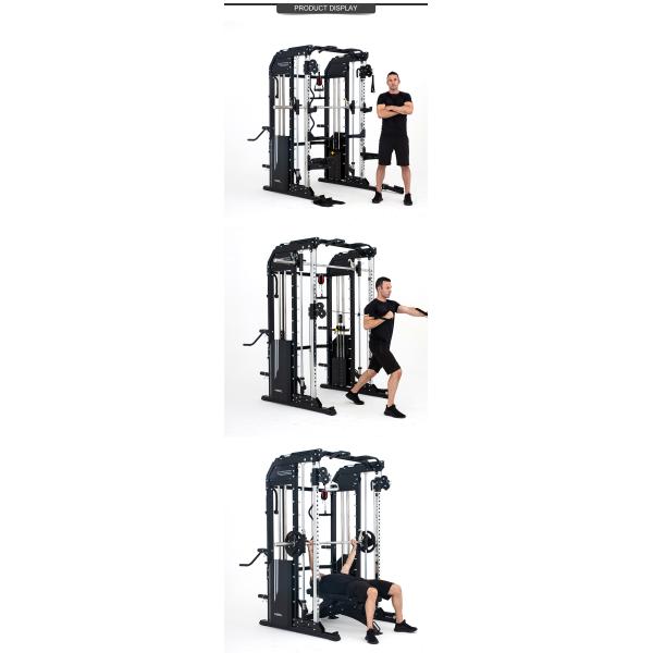 Multi-Functional Home Gym Equipment Functional Trainer Smith Machine with Loading Port