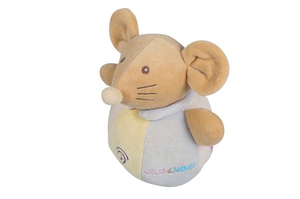 Huggable Newborn Plush Toys Custom Logo 6 Inch Height Without Sharp Edge