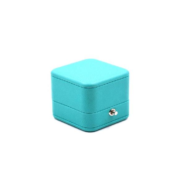 Finger Ring Eco Friendly Jewelry Boxes Packaging 48mm x 48mm x 50mm