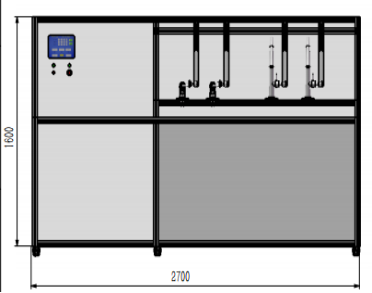Sanitary Tapware Hot & Cold Mixing Valve Cartridge Life Test Machine
