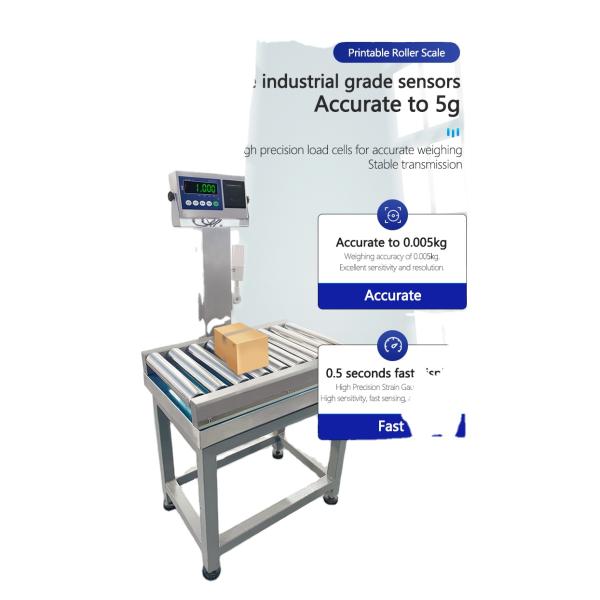 Stainless Steel Square Pole Printing Industrial Platform Scale 60cm*80cm