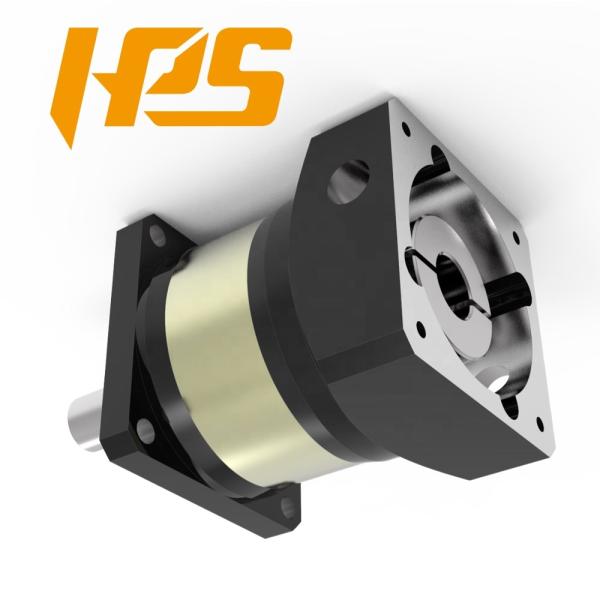 60mm Two Stage Planetary Gearbox Flange Stepper Motor Gear Ratio