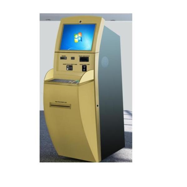 Waterproof Multi Function Kiosk , Self Payment Kiosk With Metal Keyboard