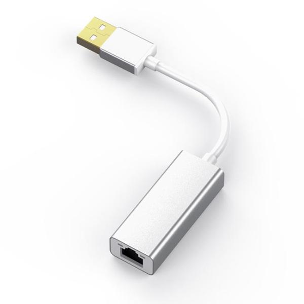 Ноутбук USB2.0 алюминиевого сплава к переходнику эпицентра деятельности USB RJ45 20cm