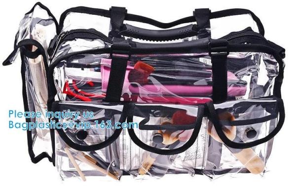 Clear Bags, Stadium Approved, See Through Tote Bag, Shoulder Strap, Large Transparent Bag